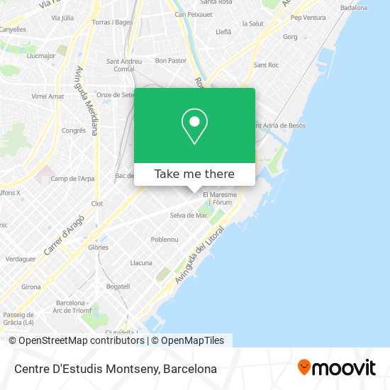 Centre D'Estudis Montseny map