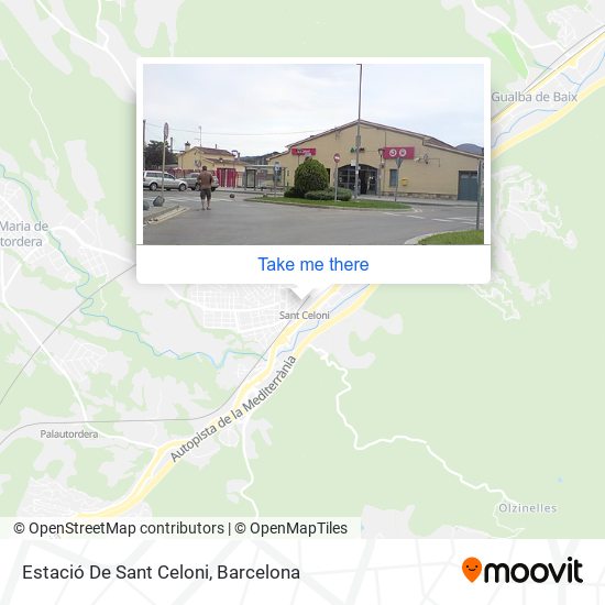 Estació De Sant Celoni map