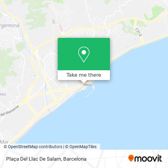 Plaça Del Llac De Salarn map