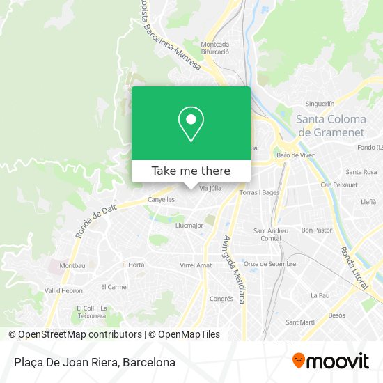 Plaça De Joan Riera map