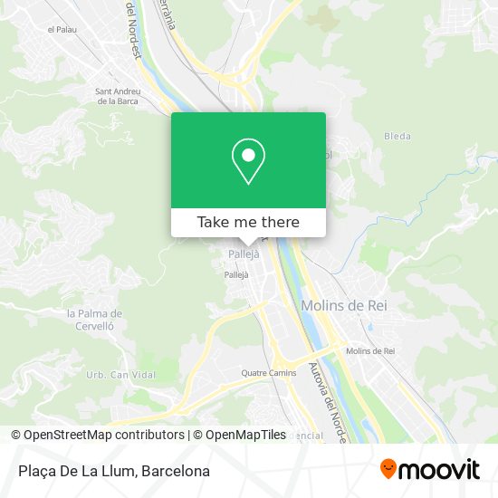 Plaça De La Llum map