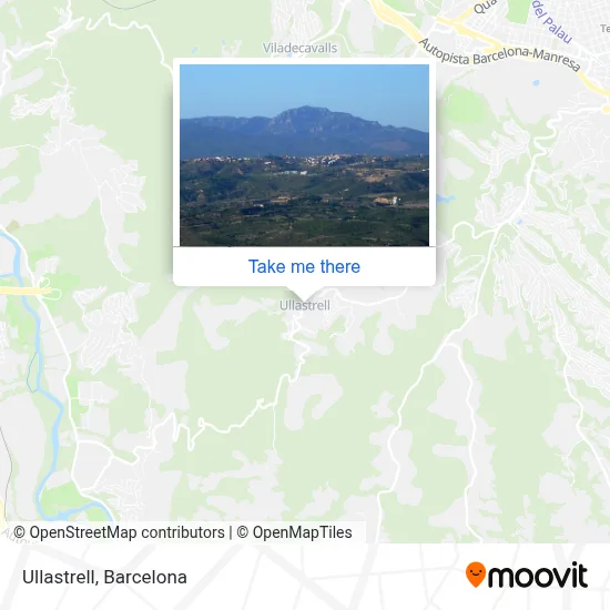 Ullastrell map