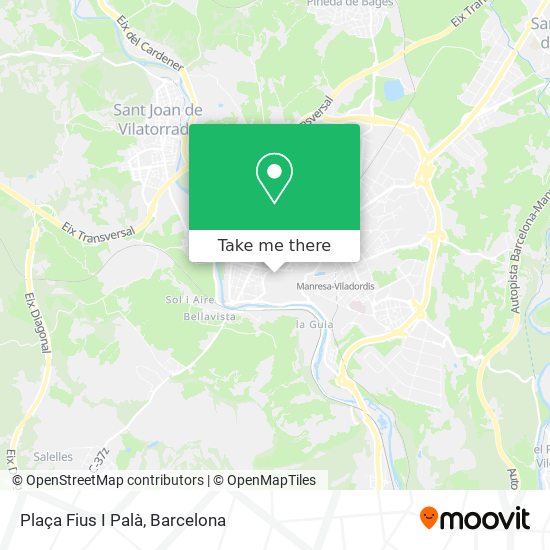 Plaça Fius I Palà map