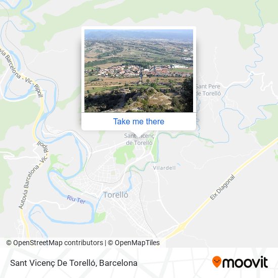 Sant Vicenç De Torelló map