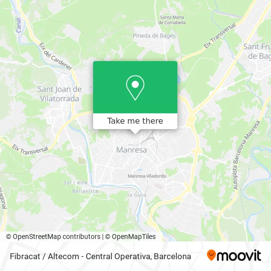 Fibracat / Altecom - Central Operativa map
