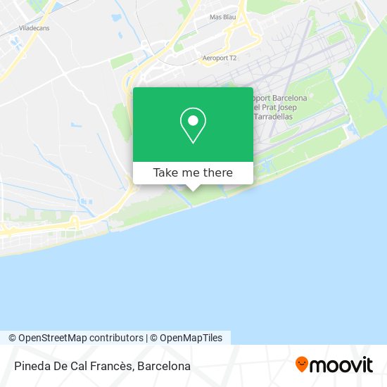 Pineda De Cal Francès map
