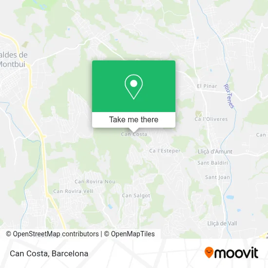 Can Costa map