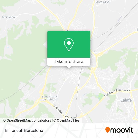 El Tancat map