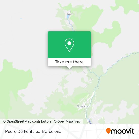 Pedró De Fontalba map