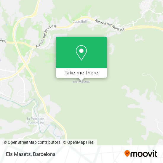 Els Masets map