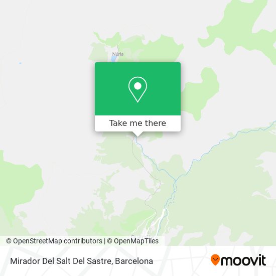 Mirador Del Salt Del Sastre map