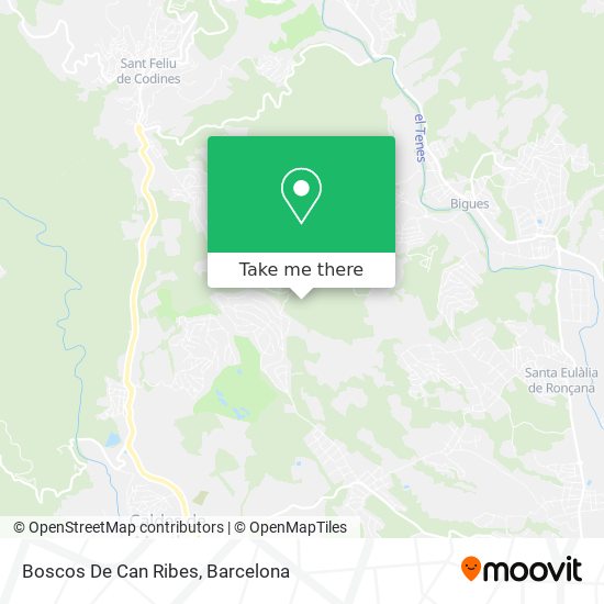 Boscos De Can Ribes map