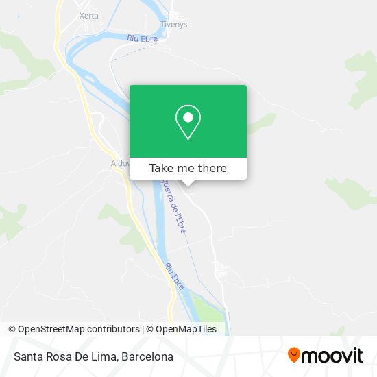 mapa Santa Rosa De Lima