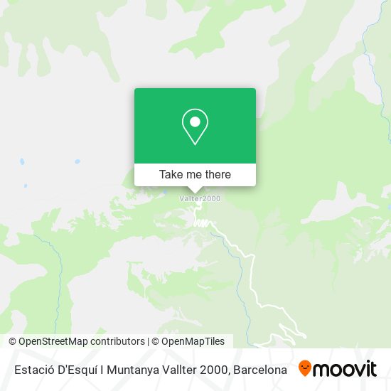 Estació D'Esquí I Muntanya Vallter 2000 map