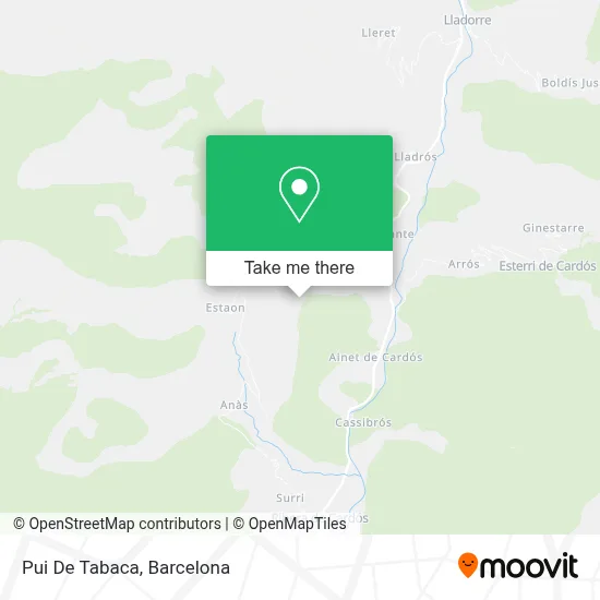 Pui De Tabaca map