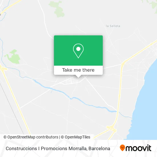 Construccions I Promocions Morralla map