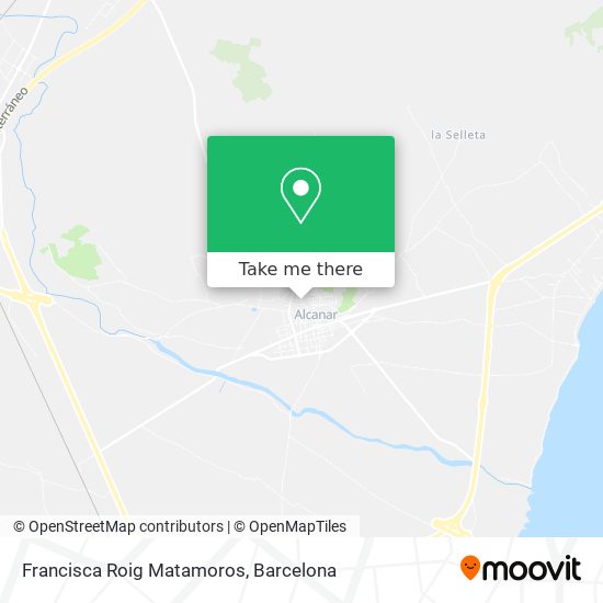 Francisca Roig Matamoros map