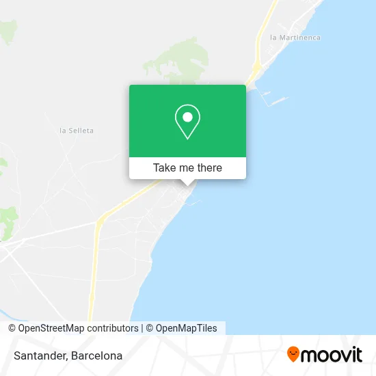 Santander map