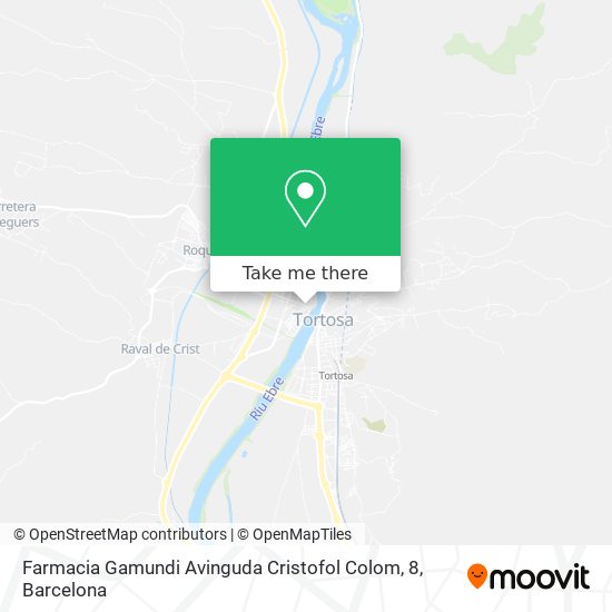 Farmacia Gamundi Avinguda Cristofol Colom, 8 map