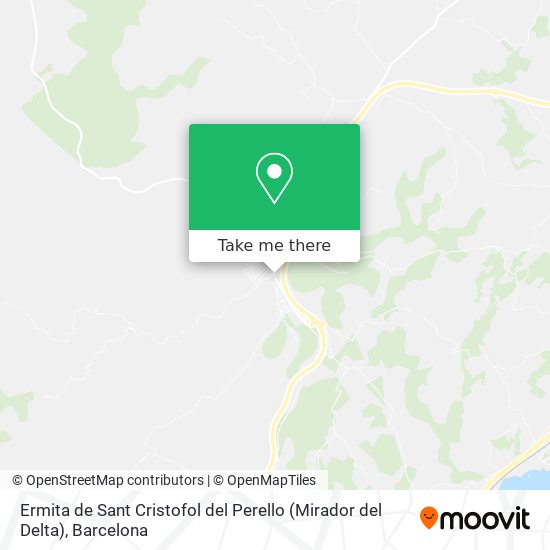 Ermita de Sant Cristofol del Perello (Mirador del Delta) map