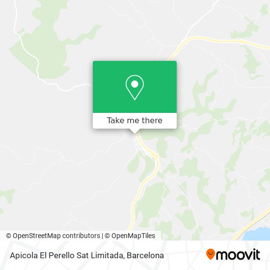 Apicola El Perello Sat Limitada map