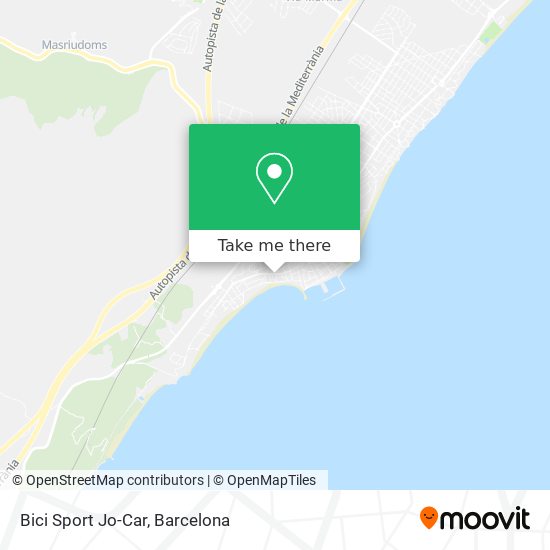 Bici Sport Jo-Car map