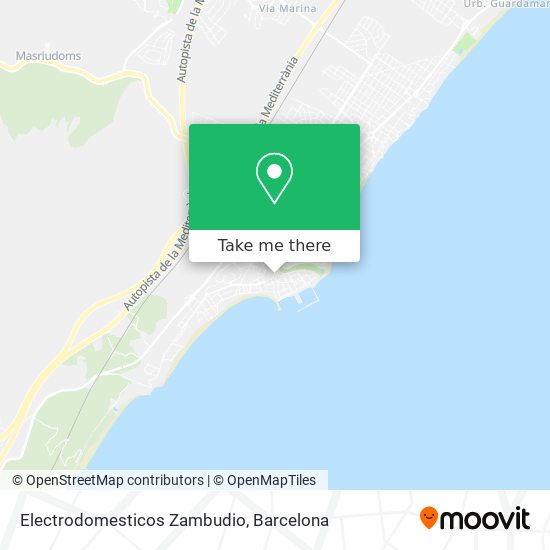 Electrodomesticos Zambudio map