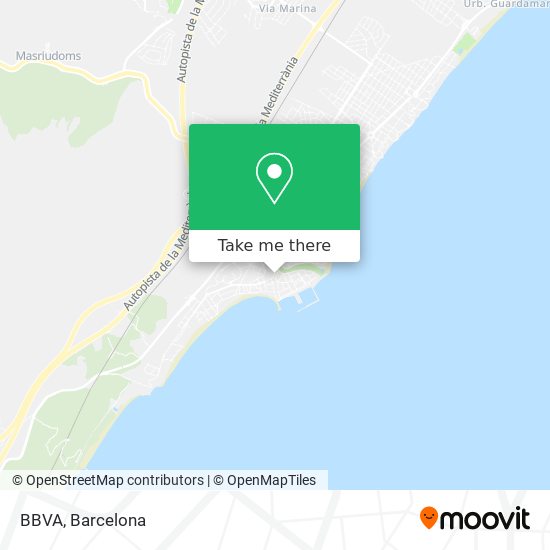 BBVA map