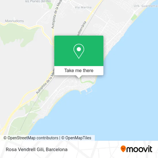 Rosa Vendrell Gili map