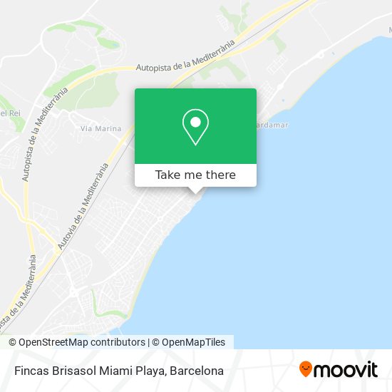 Fincas Brisasol Miami Playa map