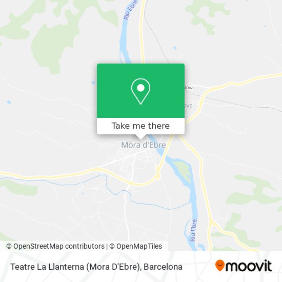 Teatre La Llanterna (Mora D'Ebre) map