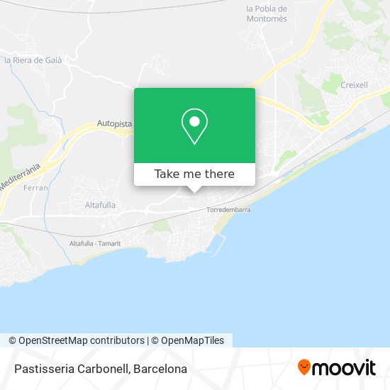 Pastisseria Carbonell map