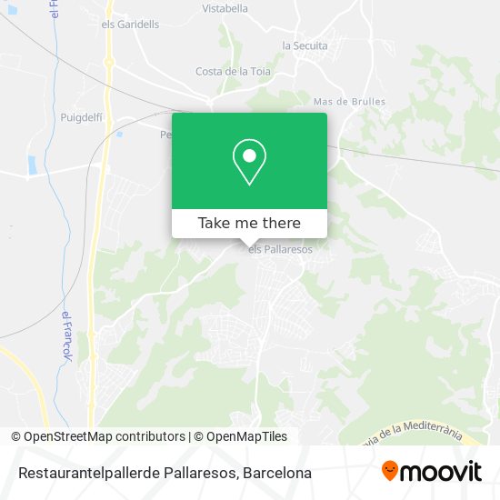 Restaurantelpallerde Pallaresos map