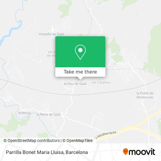 Parrilla Bonet Maria Lluisa map