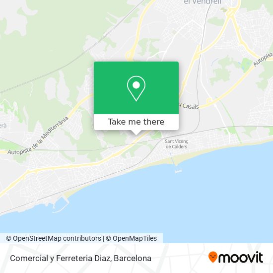 Comercial y Ferreteria Diaz map