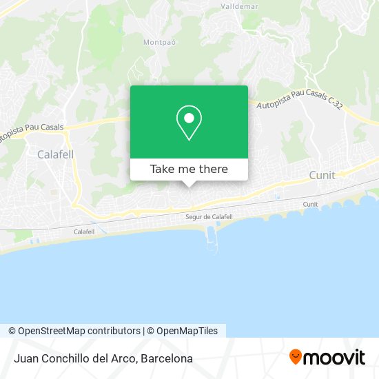 Juan Conchillo del Arco map