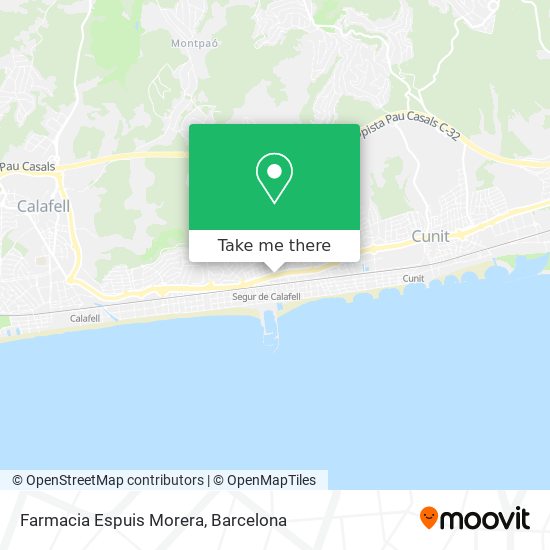 Farmacia Espuis Morera map