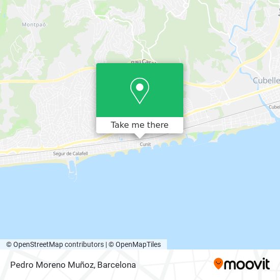 Pedro Moreno Muñoz map