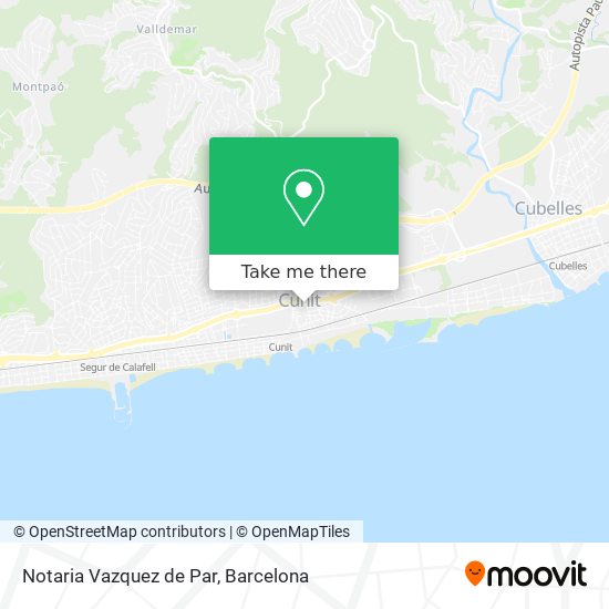 Notaria Vazquez de Par map