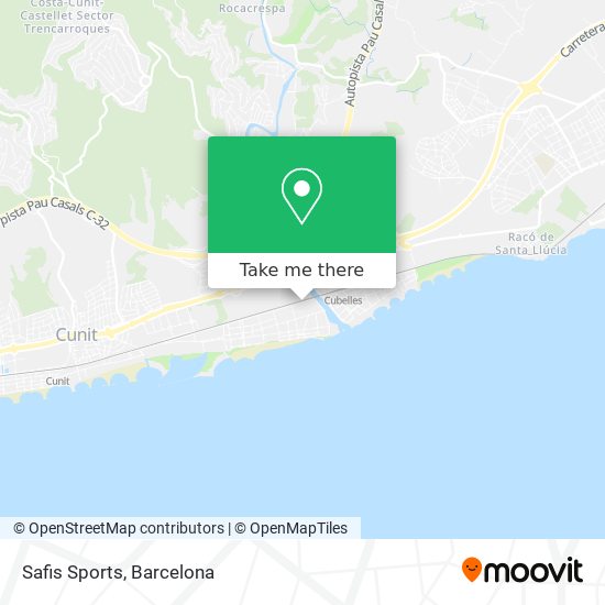 Safis Sports map