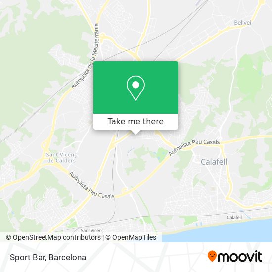 Sport Bar map