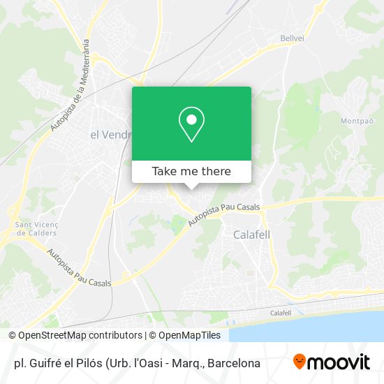 pl. Guifré el Pilós map