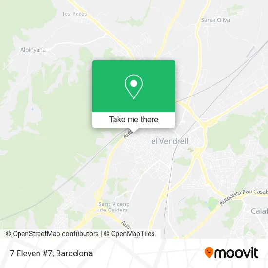7 Eleven #7 map