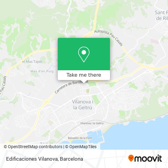Edificaciones Vilanova map