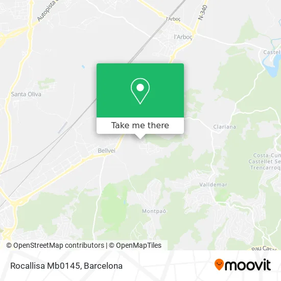 Rocallisa Mb0145 map