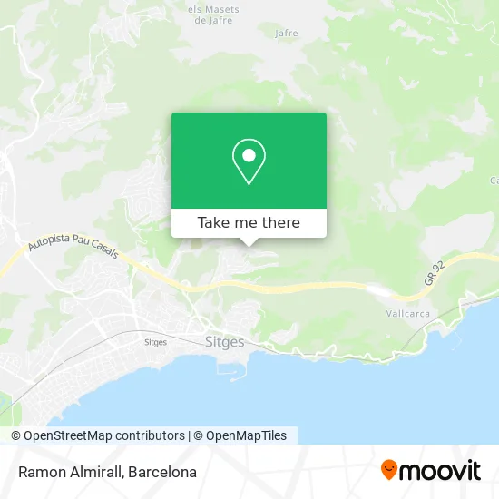 Ramon Almirall map