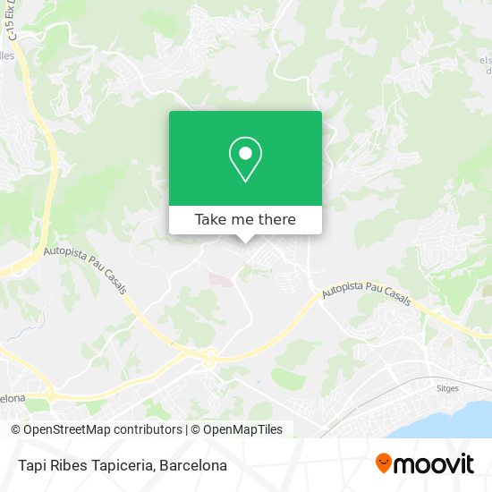 Tapi Ribes Tapiceria map