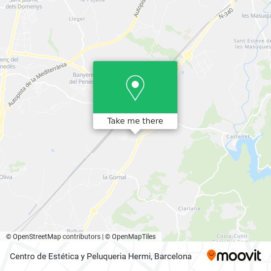 Centro de Estética y Peluqueria Hermi map