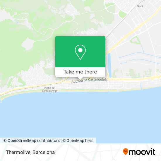 Thermolive map