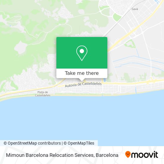 Mimoun Barcelona Relocation Services map